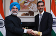 Indias envoy to US presents Google CEO Sundar Pichai with Padma Bhushan